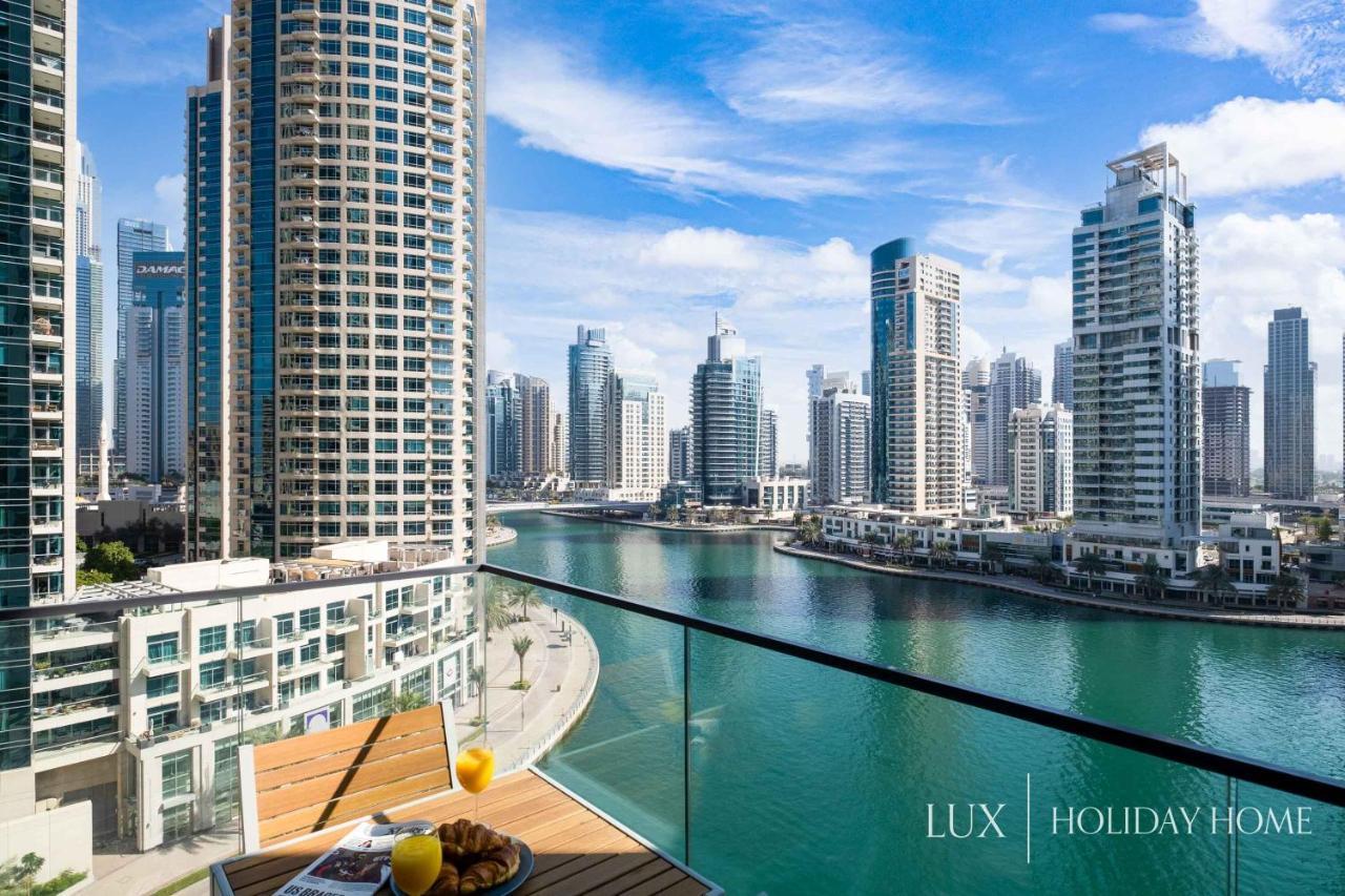 Lux - Contemporary Suite With Full Marina View Dubai Exterior photo